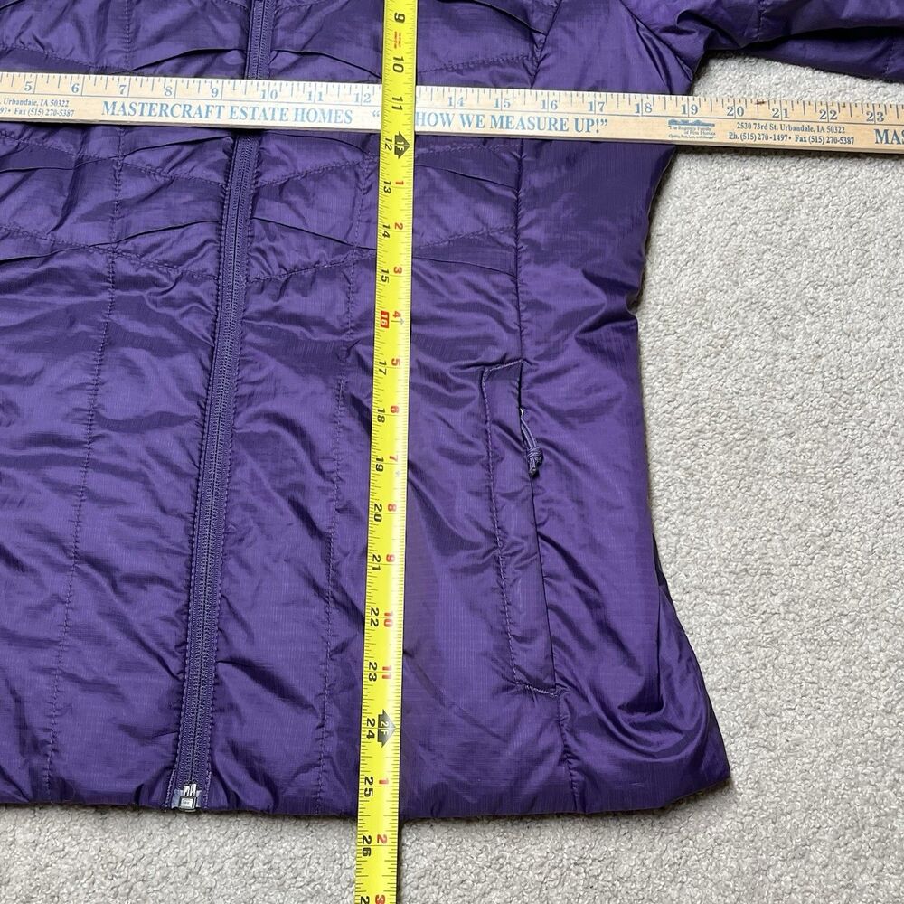 Columbia Womens Omni Heat Puffer Jacket Medium Full Zip Fleece Neck Thermal Coat - Picture 11 of 11
